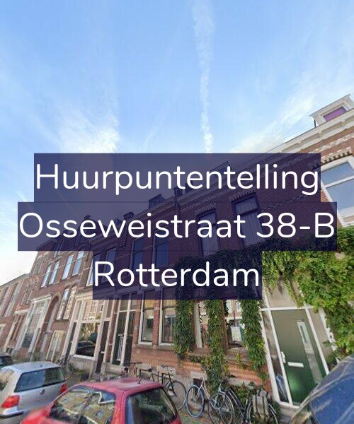 Foto gevel Huurpuntentelling voor Osseweistraat 38-B, Rotterdam