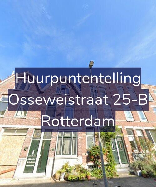 Foto gevel Huurpuntentelling voor Osseweistraat 25-B, Rotterdam