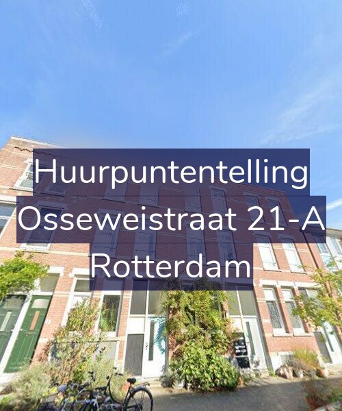 Foto gevel Huurpuntentelling voor Osseweistraat 21-A, Rotterdam