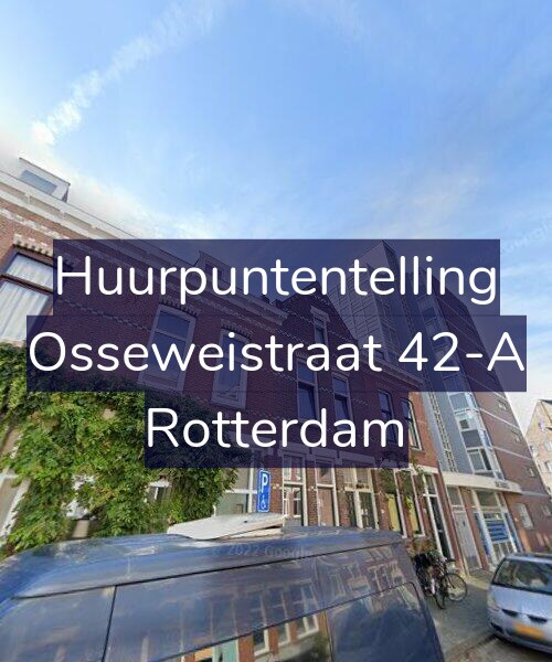 Foto gevel Huurpuntentelling voor Osseweistraat 42-A, Rotterdam