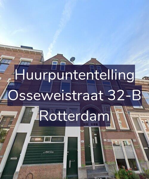 Foto gevel Huurpuntentelling voor Osseweistraat 32-B, Rotterdam