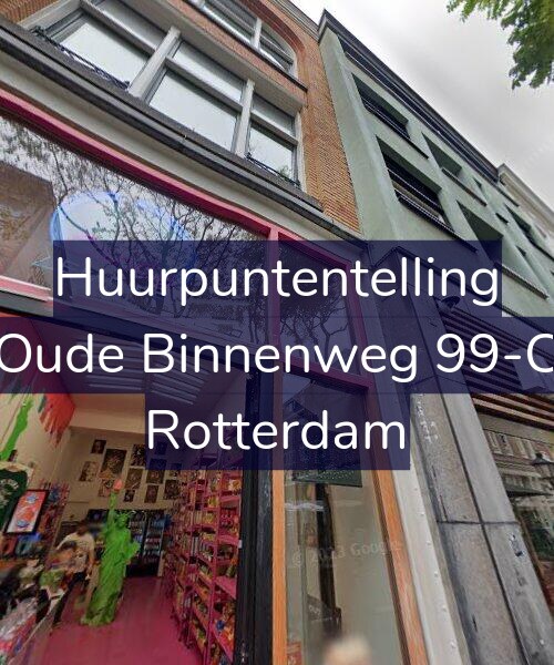 Foto gevel Huurpuntentelling voor Oude Binnenweg 99-C, Rotterdam