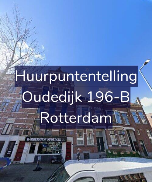 Foto gevel Huurpuntentelling voor Oudedijk 196-B, Rotterdam
