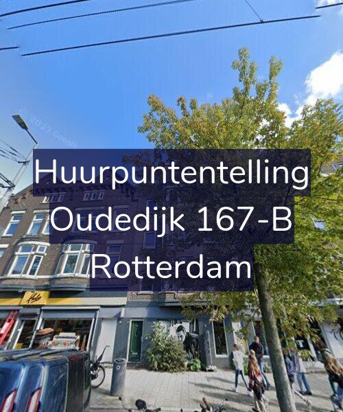 Foto gevel Huurpuntentelling voor Oudedijk 167-B, Rotterdam