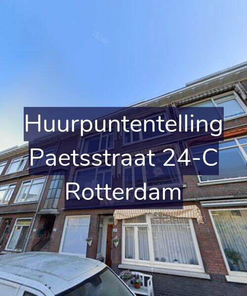 Foto gevel Huurpuntentelling voor Paetsstraat 24-C, Rotterdam