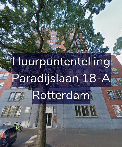 Foto gevel Huurpuntentelling voor Paradijslaan 18-A, Rotterdam