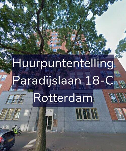 Foto gevel Huurpuntentelling voor Paradijslaan 18-C, Rotterdam