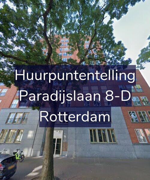 Foto gevel Huurpuntentelling voor Paradijslaan 8-D, Rotterdam