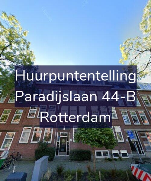 Foto gevel Huurpuntentelling voor Paradijslaan 44-B, Rotterdam
