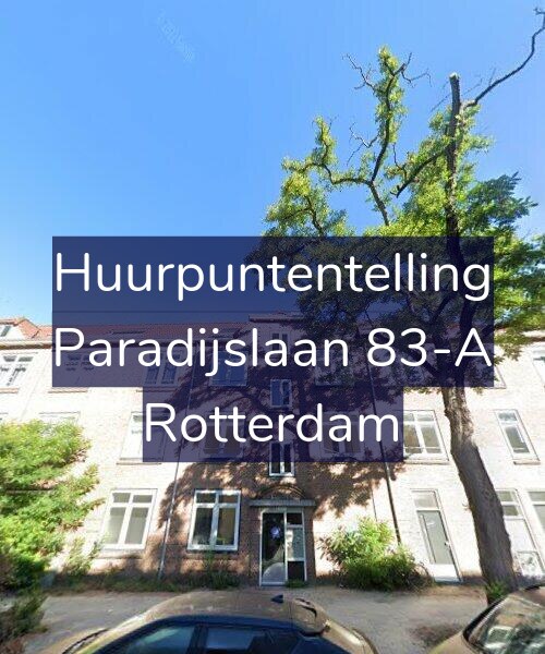 Foto gevel Huurpuntentelling voor Paradijslaan 83-A, Rotterdam