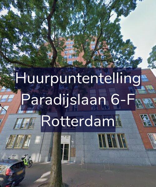 Foto gevel Huurpuntentelling voor Paradijslaan 6-F, Rotterdam