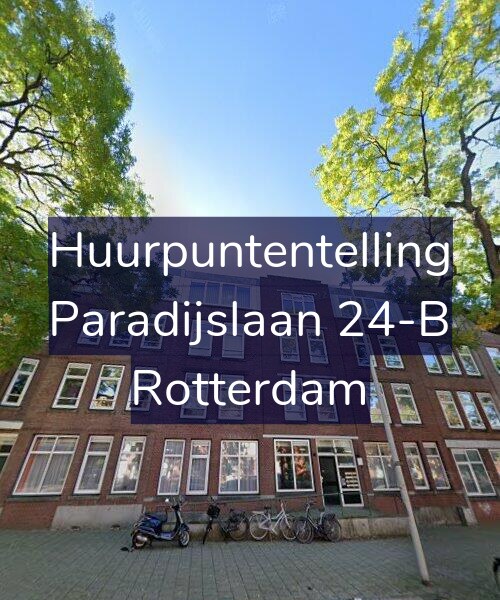 Foto gevel Huurpuntentelling voor Paradijslaan 24-B, Rotterdam