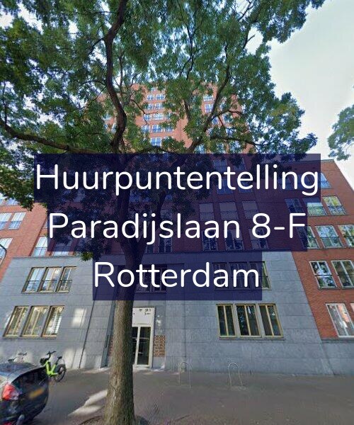 Foto gevel Huurpuntentelling voor Paradijslaan 8-F, Rotterdam