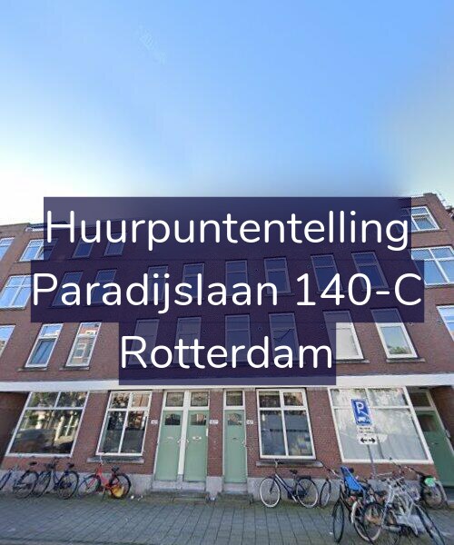 Foto gevel Huurpuntentelling voor Paradijslaan 140-C, Rotterdam