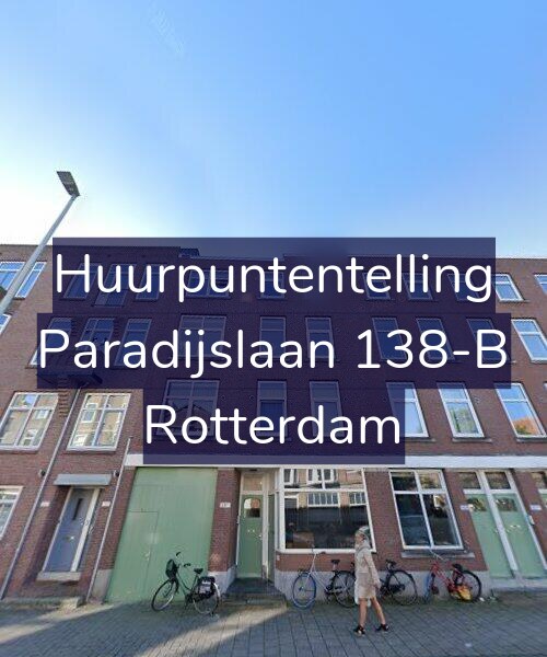 Foto gevel Huurpuntentelling voor Paradijslaan 138-B, Rotterdam