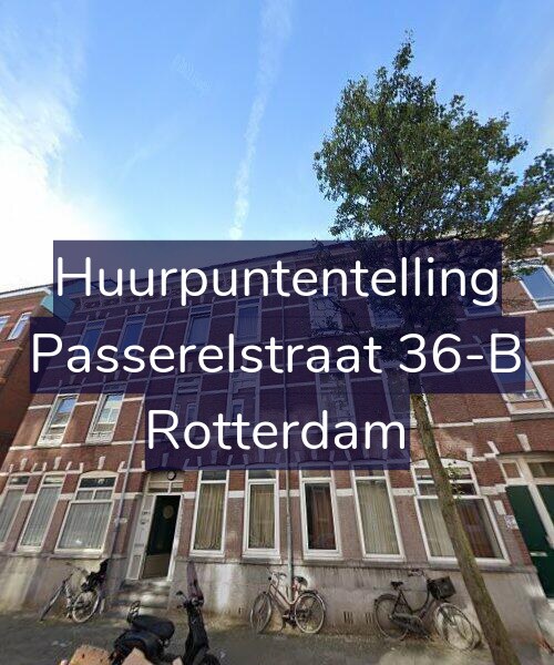 Foto gevel Huurpuntentelling voor Passerelstraat 36-B, Rotterdam