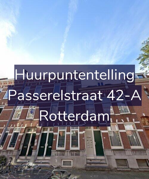 Foto gevel Huurpuntentelling voor Passerelstraat 42-A, Rotterdam