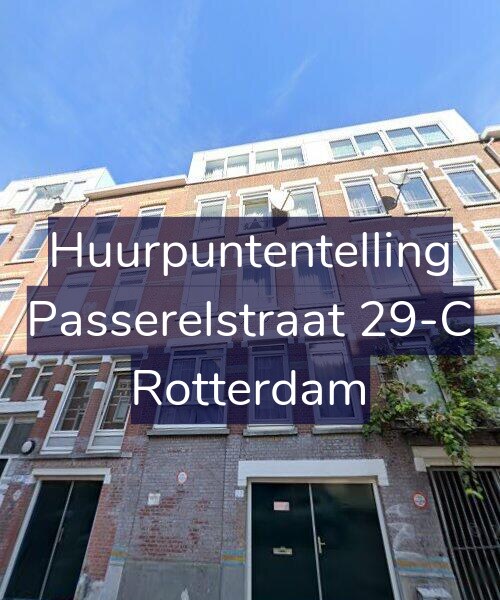 Foto gevel Huurpuntentelling voor Passerelstraat 29-C, Rotterdam