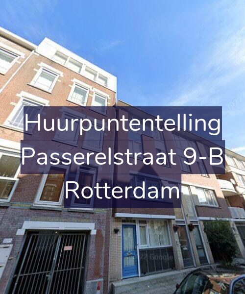 Foto gevel Huurpuntentelling voor Passerelstraat 9-B, Rotterdam