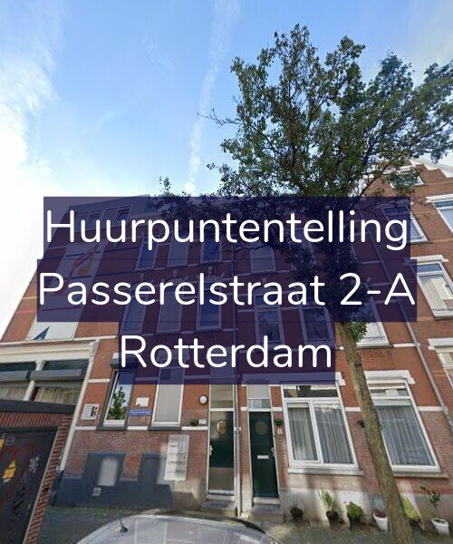 Foto gevel Huurpuntentelling voor Passerelstraat 2-A, Rotterdam