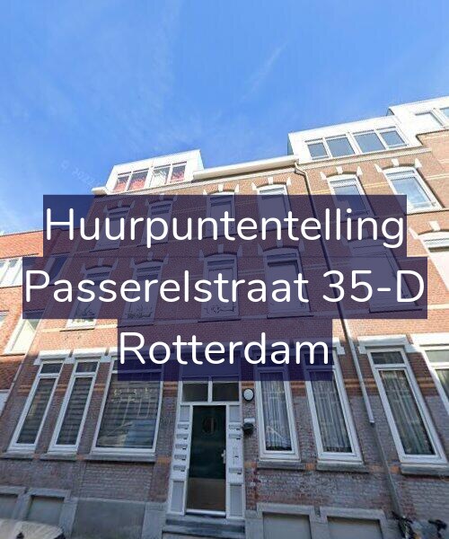 Foto gevel Huurpuntentelling voor Passerelstraat 35-D, Rotterdam