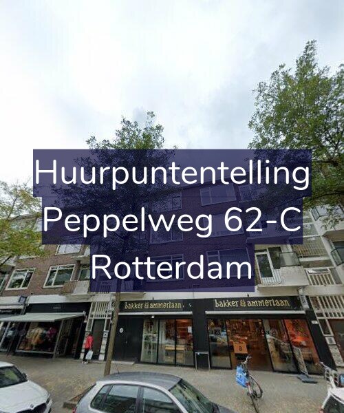 Foto gevel Huurpuntentelling voor Peppelweg 62-C, Rotterdam