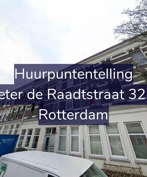 Foto gevel Huurpuntentelling voor Pieter de Raadtstraat 32-A, Rotterdam