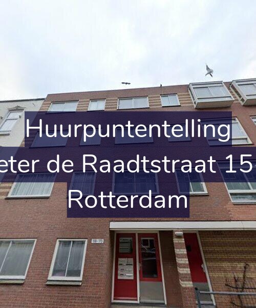Foto gevel Huurpuntentelling voor Pieter de Raadtstraat 15-D, Rotterdam
