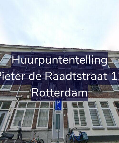Foto gevel Huurpuntentelling voor Pieter de Raadtstraat 12, Rotterdam