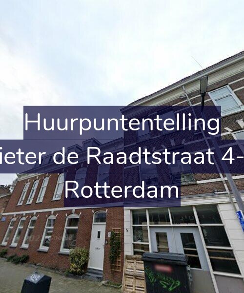 Foto gevel Huurpuntentelling voor Pieter de Raadtstraat 4-C, Rotterdam