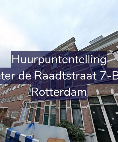 Foto gevel Huurpuntentelling voor Pieter de Raadtstraat 7-B01, Rotterdam