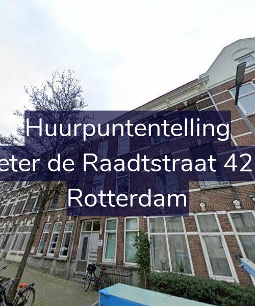 Foto gevel Huurpuntentelling voor Pieter de Raadtstraat 42-C, Rotterdam