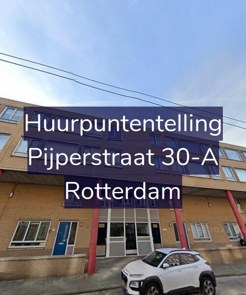 Foto gevel Huurpuntentelling voor Pijperstraat 30-A, Rotterdam