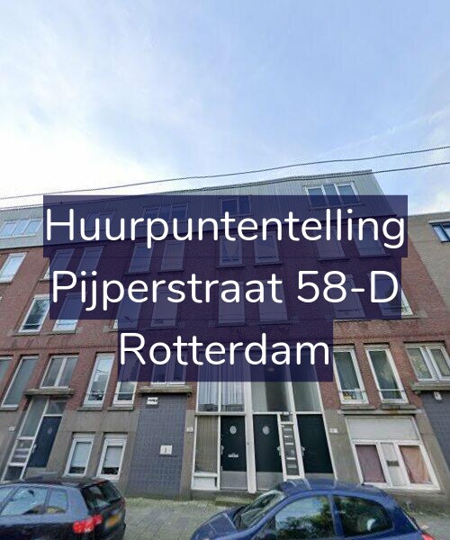 Foto gevel Huurpuntentelling voor Pijperstraat 58-D, Rotterdam