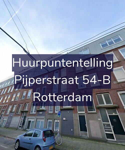 Foto gevel Huurpuntentelling voor Pijperstraat 54-B, Rotterdam