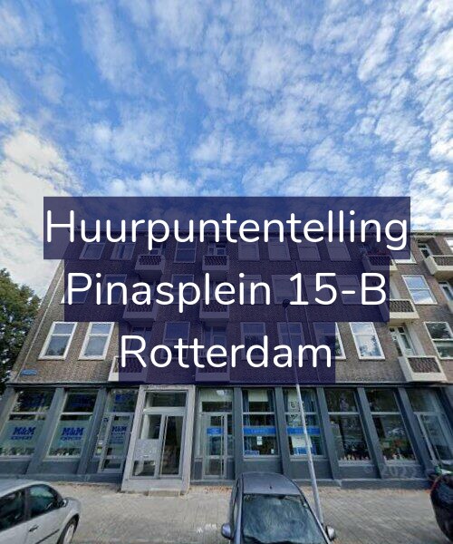 Foto gevel Huurpuntentelling voor Pinasplein 15-B, Rotterdam