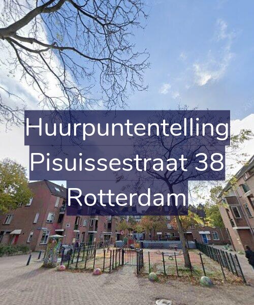 Foto gevel Huurpuntentelling voor Pisuissestraat 38, Rotterdam