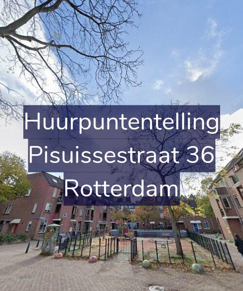 Foto gevel Huurpuntentelling voor Pisuissestraat 36, Rotterdam