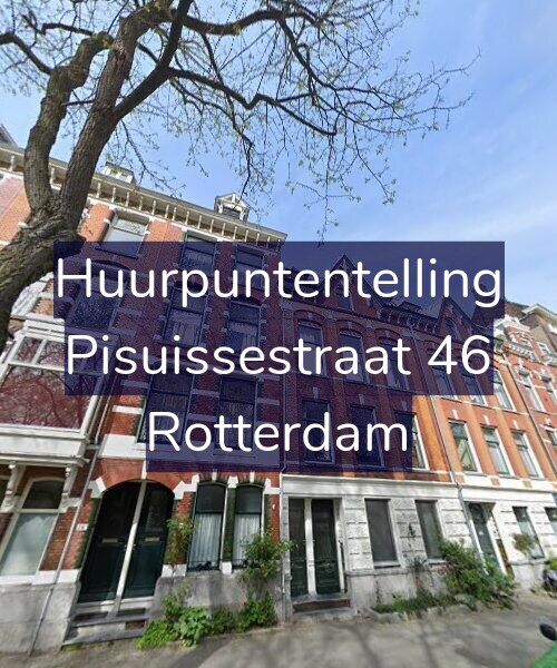 Foto gevel Huurpuntentelling voor Pisuissestraat 46, Rotterdam