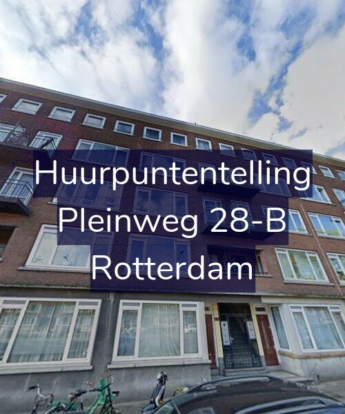 Foto gevel Huurpuntentelling voor Pleinweg 28-B, Rotterdam