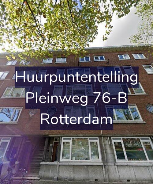 Foto gevel Huurpuntentelling voor Pleinweg 76-B, Rotterdam