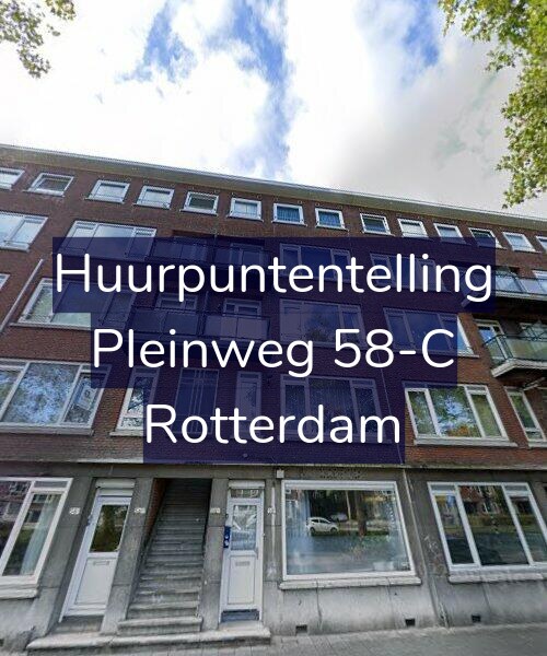 Foto gevel Huurpuntentelling voor Pleinweg 58-C, Rotterdam
