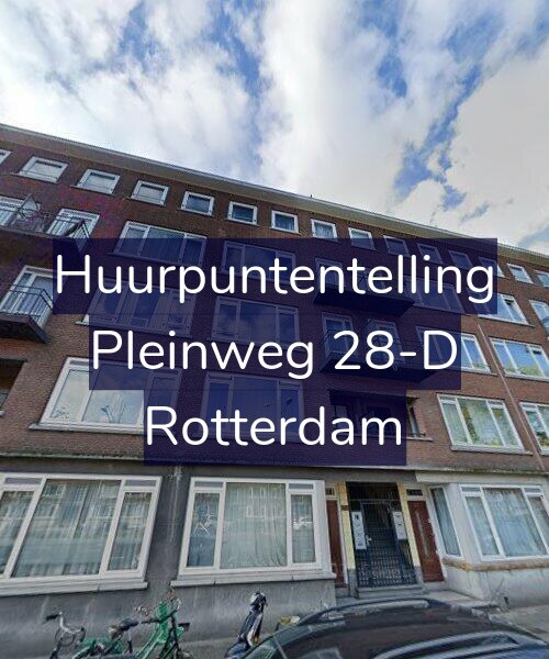 Foto gevel Huurpuntentelling voor Pleinweg 28-D, Rotterdam