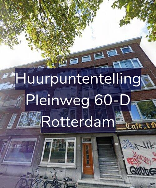Foto gevel Huurpuntentelling voor Pleinweg 60-D, Rotterdam