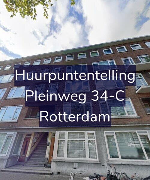 Foto gevel Huurpuntentelling voor Pleinweg 34-C, Rotterdam