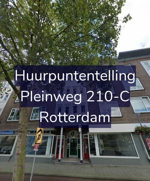 Foto gevel Huurpuntentelling voor Pleinweg 210-C, Rotterdam