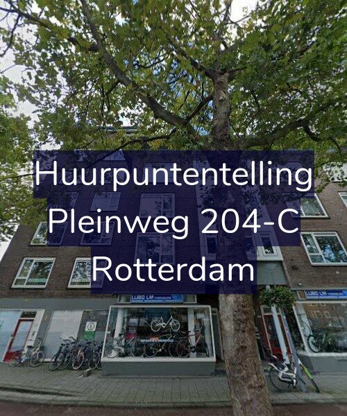 Foto gevel Huurpuntentelling voor Pleinweg 204-C, Rotterdam