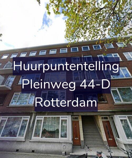 Foto gevel Huurpuntentelling voor Pleinweg 44-D, Rotterdam