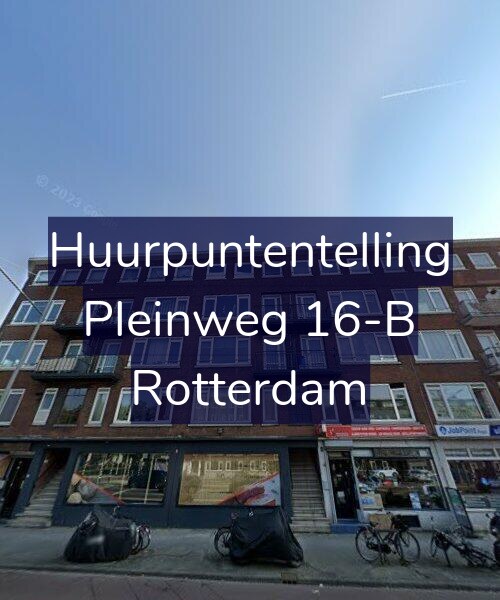 Foto gevel Huurpuntentelling voor Pleinweg 16-B, Rotterdam
