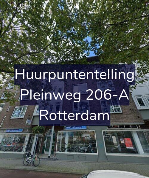 Foto gevel Huurpuntentelling voor Pleinweg 206-A, Rotterdam